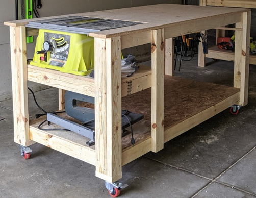 New Workbench For Garage